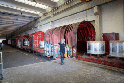 Lanzi terminal ferroviario